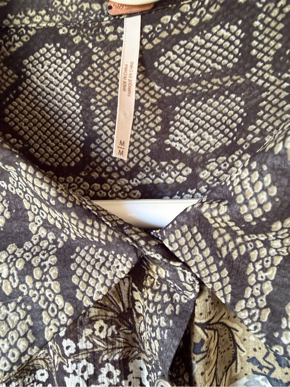Free People Dani Button-Down Shirt - Picture 6 of 7